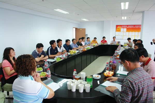 中国环境管理干部学院科学发展观学习考察组到世界杯官网学习考察