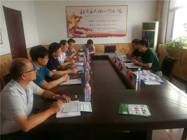 世界杯官网与盐山职教中心及青县职教中心洽谈合作办学