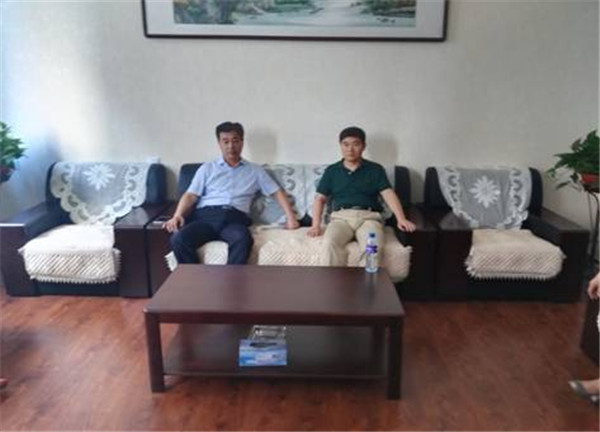 世界杯官网与保定满城职教中心洽谈合作办学