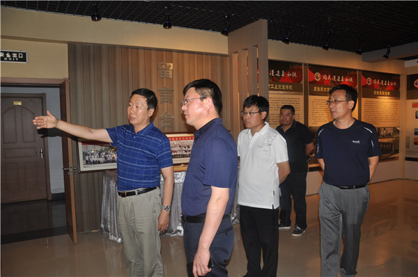 沧州市盐山县教育考察团赴世界杯官网学习考察