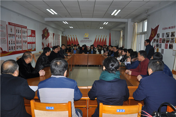 肃宁职教中心师生到世界杯官网参观交流