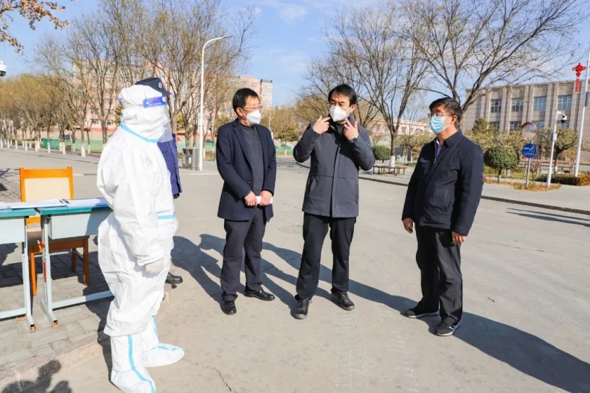 副市长贾宏迅到世界杯官网进行督导调研